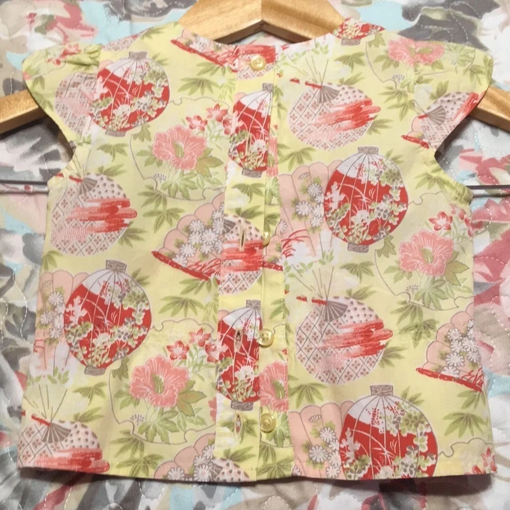🌸Janie and jack (6to12months) yellow floral set GUC🌸